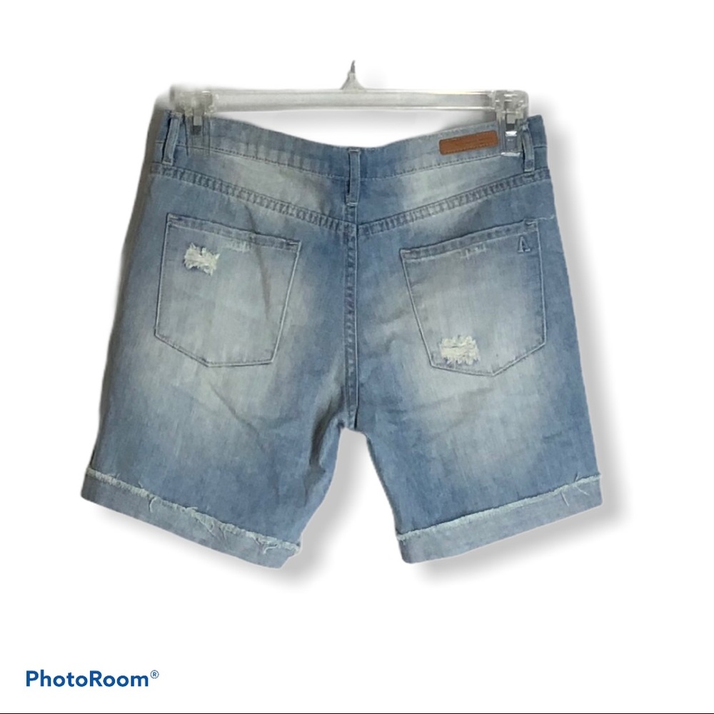 Article of Society Distressed Denim Shorts, Sz 28 - Picture 5 of 5